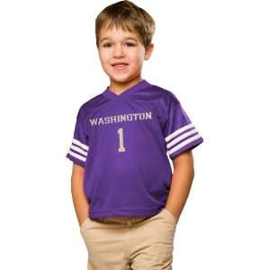 Washington Huskies Youth Purple Football Jersey:  Sports 