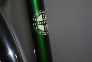 SCHWINN VARSITY VINTAGE BIKE/BICYCLE1971 GREEN 10 SPEED ALL ORIGINAL 
