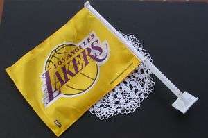 LAKERS Sports Car ~ Truck Flag ~ Double Sided  