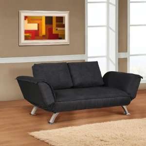  Avalon Convertible Sofa in Black