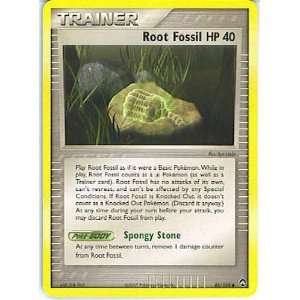  Pokemon   Root Fossil (86)   EX Power Keepers: Toys 