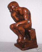 Thinking Sitting Man Art Sculpture Figurine  