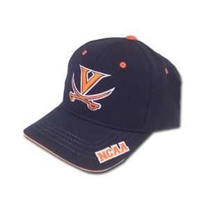 Zephyr Virginia Cavaliers Navy Blue Hat W/NCAA on bill:  