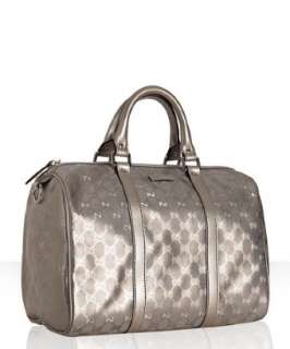 Gucci platinum GG imprime Joy medium boston bag   