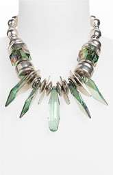 NEW Natasha Couture Bottle Green Statement Necklace $42.00