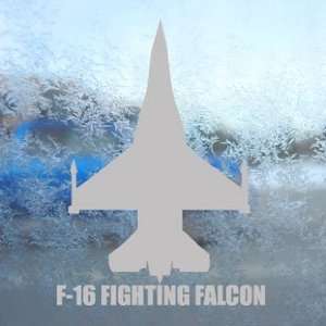  F 16 FIGHTING FALCON Gray Decal Military Soldier Gray 