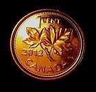 2012 Canadian Penny Canada Cent BU MINT RARE NON MAGNETIC ZINC PENNY