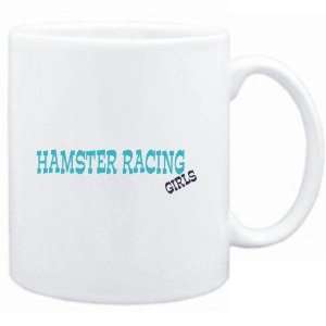  Mug White  Hamster Racing GIRLS  Sports Sports 