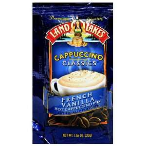 Land O Lakes, Mix Cappuccino French Vanilla, 1.16 Ounce (12 Pack 