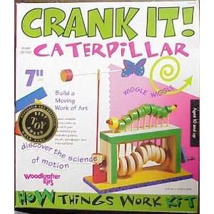  Crank It Caterpillar Build a Moving Work of Art Toys 