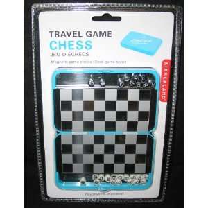    Kikkerland Folding Travel Magnetic Mini Chess Set: Toys & Games
