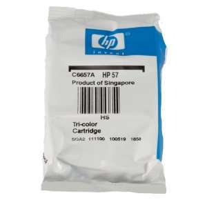  HP 57 Genuine Ink Cartridge Color Tri Color C6657AN C6657A 