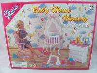 Barbie Size Dollhouse Furniture baby room New  