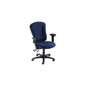  Lorell Accord Series Managerial Task Chair in Blue Office 