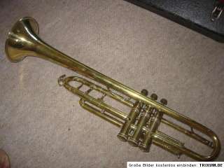 Nice, old Bb & C (?)trumpet, A.K. Hüttl  