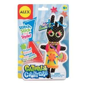 Alex Toys Catwalk Critters Kit, Miss Bun E Arts, Crafts 