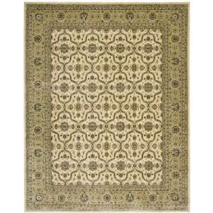   Nourison Golden Saga GS 01 Ivory 9 6 X 13 Area Rug