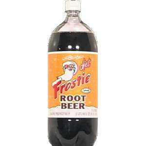 Frostie, Soda Diet Root Beer 2Lt, 8 PK (Pack of 8)