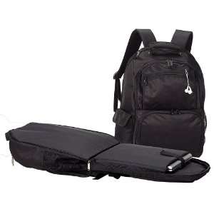  Scan Express Travel Business Trip Compu Backpack  Black 