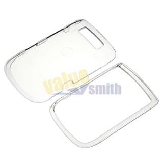 For Blackberry Torch 9800 Privacy Film+Clear Hard Case  