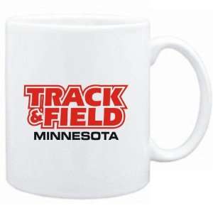  Mug White  Track and Field   Minnesota  Usa States 