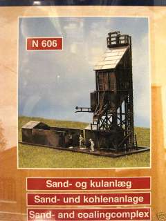 Heljan # 606 Sand and Coaling Complex N Scale MIB  