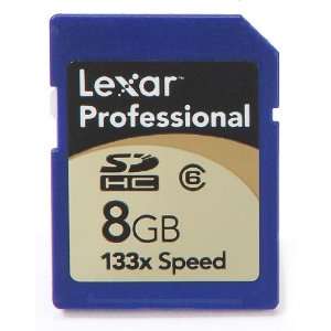  Lexar Professional Series SDHC Card 8GB Electronics