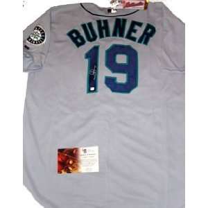 Jay Buhner Autographed Seattle Mariners MLB Baseball Jersey:  
