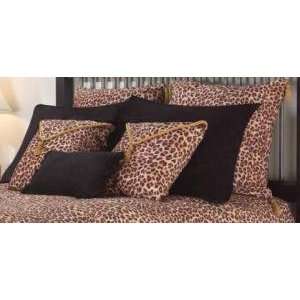  Southern Textiles Jaguar Onyx Queen Sleigh Pillow