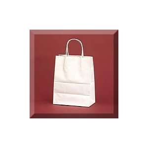  200ea   16 X 6 X 19 White Gloss Handle Bag Health 