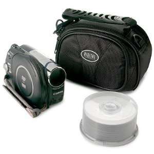  Canon DC310 DVD Camcorder Package w/ $50 Rebate Camera 