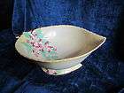   CARLTON WARE LETTUCE LOBSTER FOOTED SALAD BOWL WITH SERVERS  