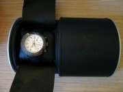 NEW TX Mens T3C313 Linear Titanium Chronograph Dual Time Zone Watch 