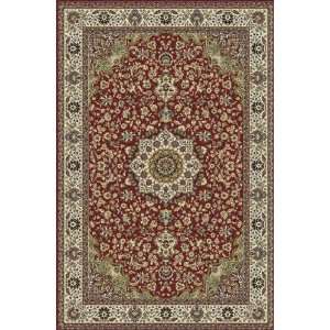  Concord Global Rugs Kashmir Collection Medallion Red 