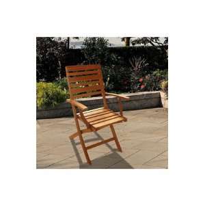  VIFAH V1241E Outdoor Wood Folding Chair, 2 Pack: Patio 