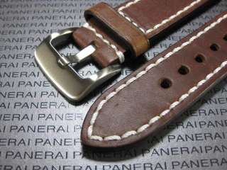 26mm NEW COW LEATHER STRAP BAND fit PANERAI 26 mm DB  