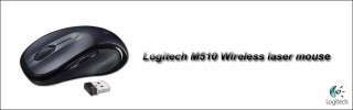 Logitech M510 Wireless Laser Mouse PC/MAC  