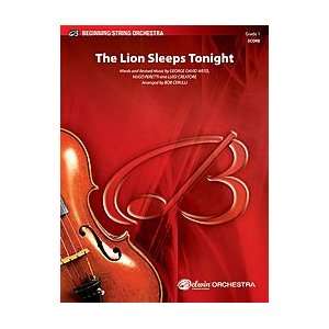  The Lion Sleeps Tonight Conductor Score String Orchestra 