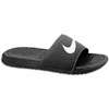 Nike Benassi Swoosh Slide   Mens   Black / White