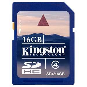 KINGSTON MEMORY, Kingston 16GB Secure Digital High Capacity (SDHC 