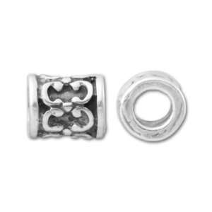  Sterling Silver Tube Bead Arts, Crafts & Sewing