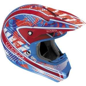  MSR Helmets M10 VELOC X K DUB RED/BLU XS 358863 WITH C/B 