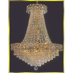   Crystal Chandelier Dressed in 30% Full Lead Crystal: Home Improvement