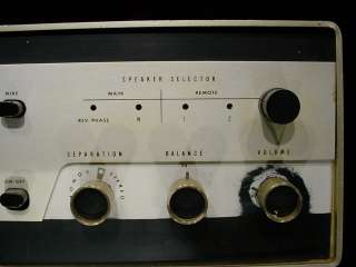 Extremely Rare Sargent Rayment EL34 Tube Integrtd Stereo Amplifier 