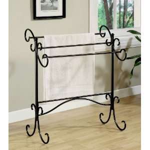  Style Metal Towel Bathroom Rack, Can Also Be Used As Quilt Rack 