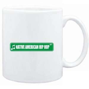   White  Native American Hip Hop STREET SIGN  Music: Sports & Outdoors