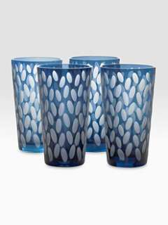 Diane von Furstenberg Home   Sandstone Highball Glasses, Set of 4