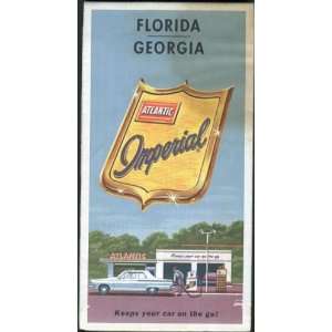   Atlantic Refining Company / Imperial Road Map of Florida and Georgia