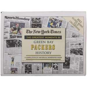  NFL Green Bay Packers Greatest Moments Newspapers Sports 