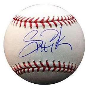 Scott Podsednik Signed Baseball   Autographed Baseballs